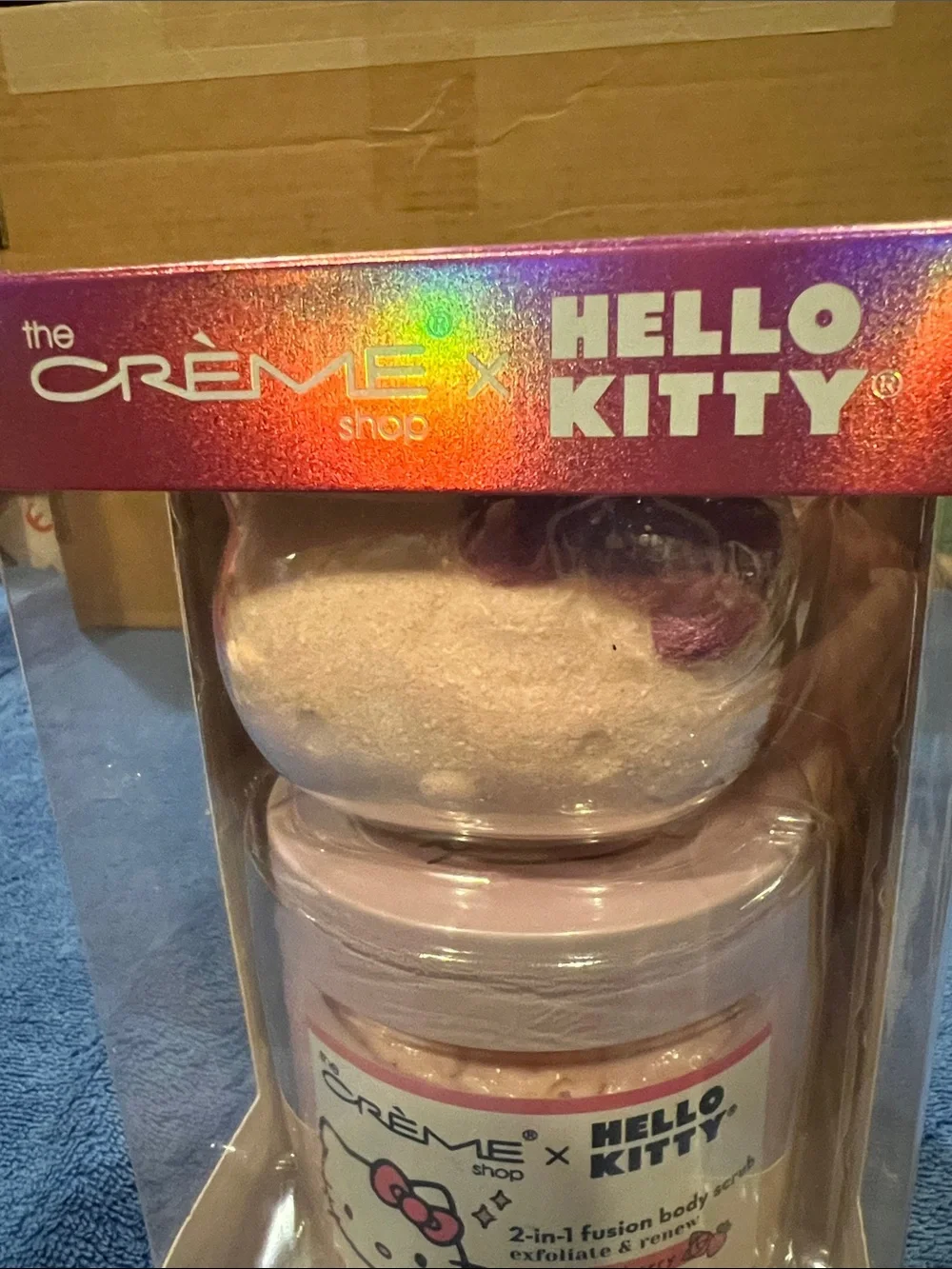 The Crème Shop x Hello Kitty Silky Skin Spa Set - rosy strawberry